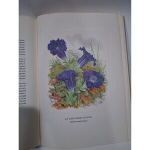 Vintage Flowers of the Mountains Hardcover Book